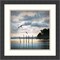 Circling Skies by William Vanscoy Wood Framed Wall Art Print 18 in. W x 18 in. H